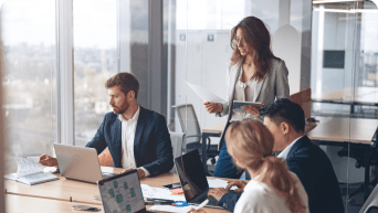 Крупный бизнес с большой командой